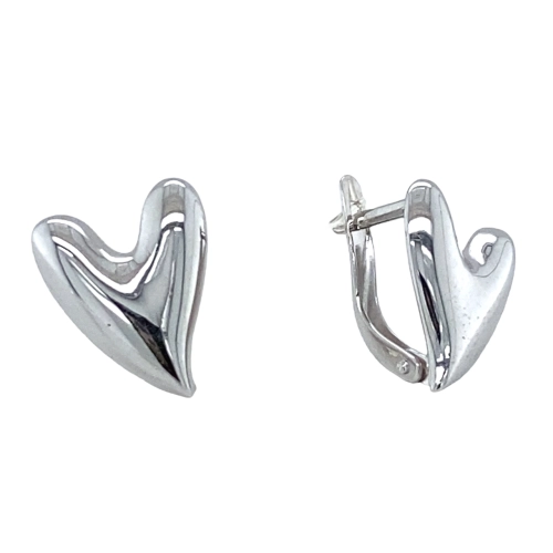 Серьги из белого золота 585 пробы