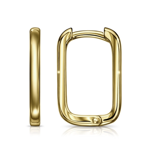 Серьги из желтого золота 585 пробы