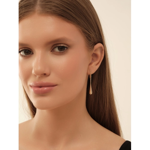 Серьги из желтого золота 585 пробы