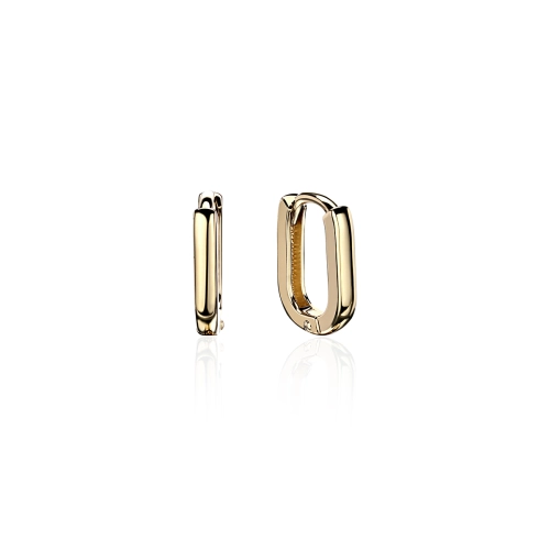 Серьги из желтого золота 585 пробы