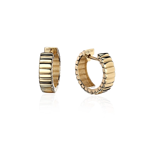 Серьги из желтого золота 585 пробы