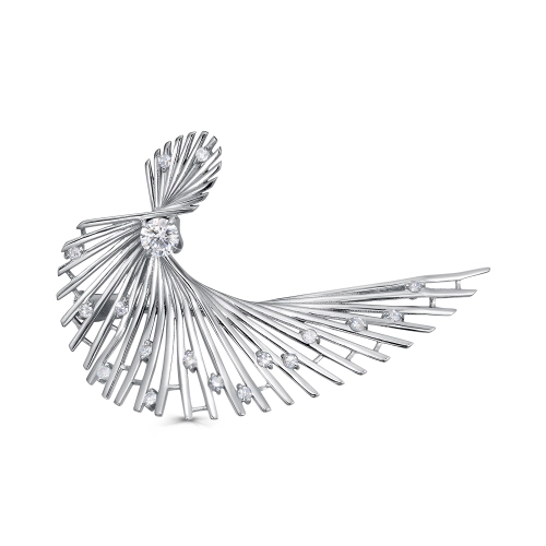 Брошь (585 б) бриллиант