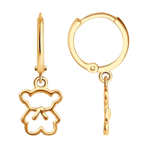 Серьги из золота 585 пробы