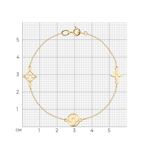 Браслет из золота 585 пробы