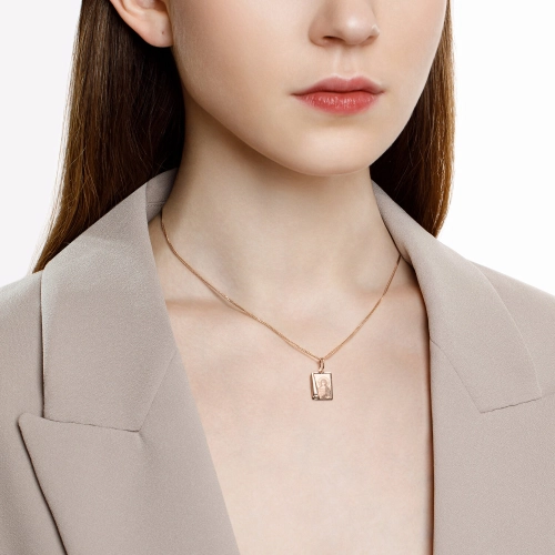 Подвеска (585) икона ангел хранитель