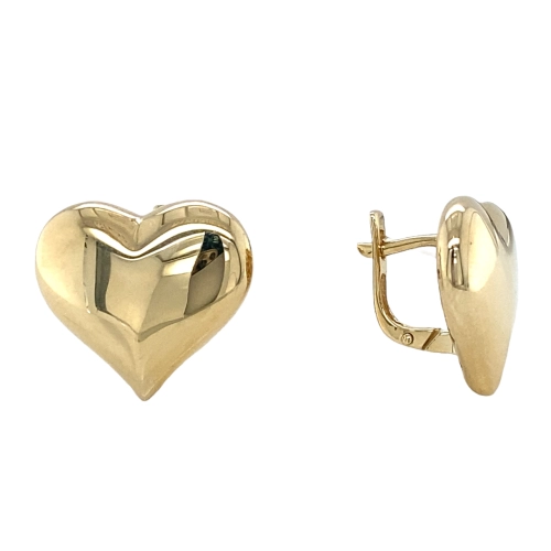 Серьги из желтого золота 585 пробы