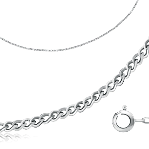 Цепь из серебра 925 пробы