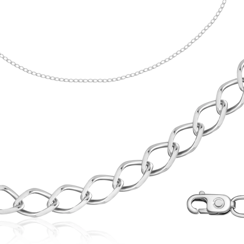 Цепь из серебра 925 пробы