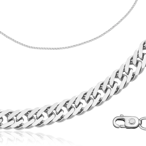 Цепь из серебра 925 пробы