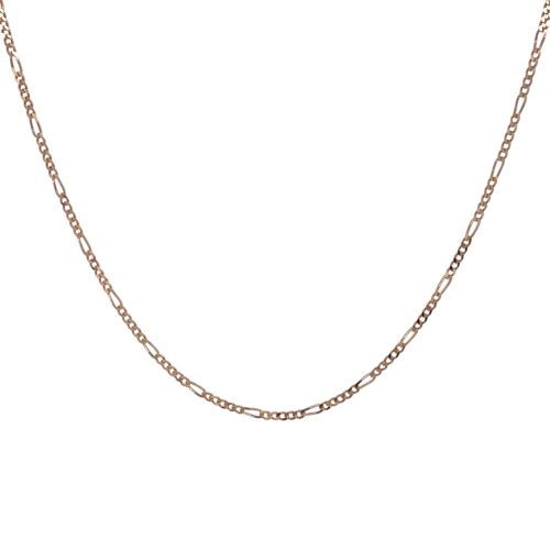 Цепь из серебра 925 пробы с позолотой