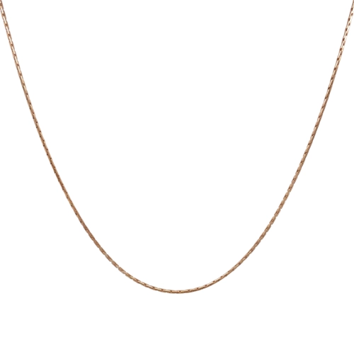 Цепь из серебра 925 пробы с позолотой