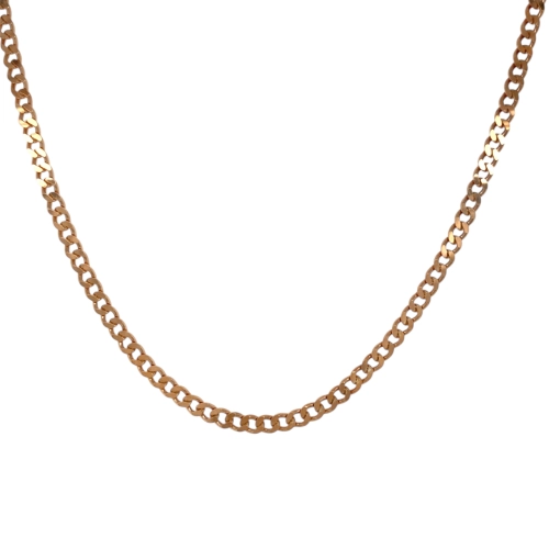 Цепь из серебра 925 пробы с позолотой