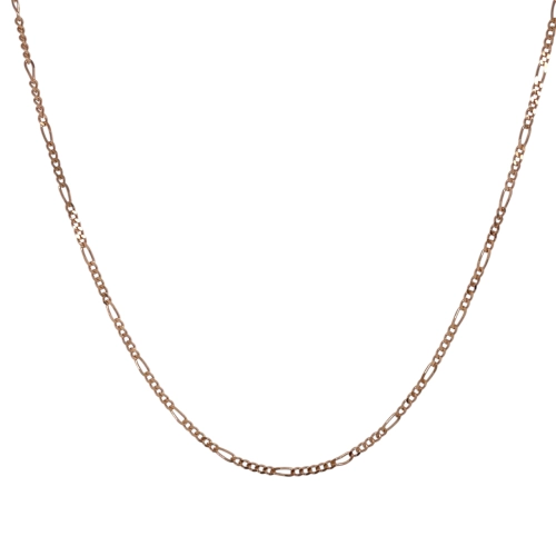 Цепь из серебра 925 пробы с позолотой