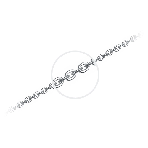 Цепь из серебра 925 пробы