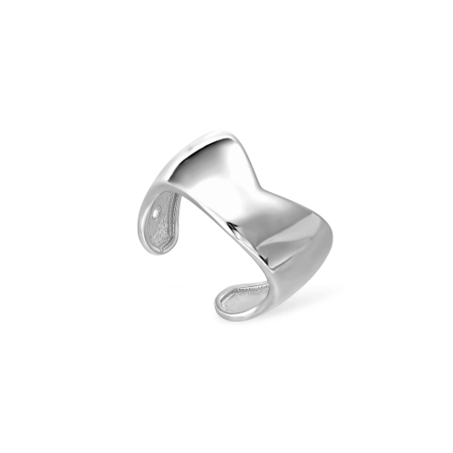 Серьги каффы из серебра 925 пробы 