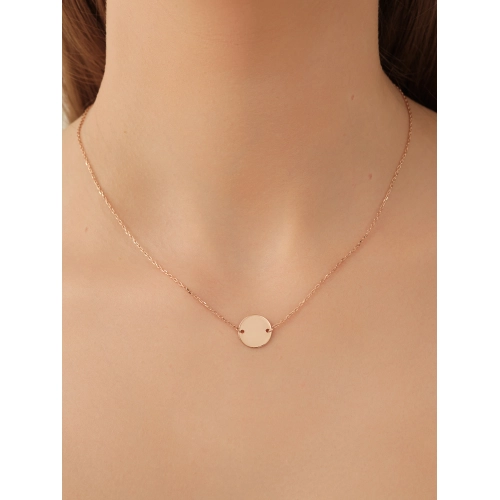 Колье из серебра 925 пробы с позолотой