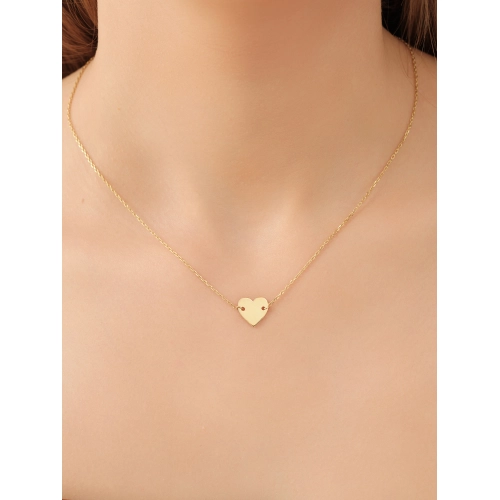 Колье из серебра 925 пробы с позолотой