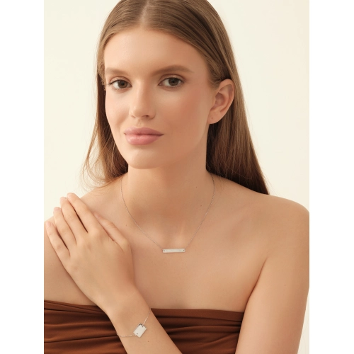 Колье из серебра 925 пробы