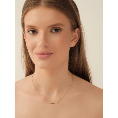 Колье из серебра 925 пробы с позолотой