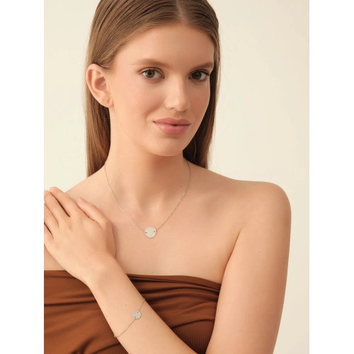 Колье из серебра 925 пробы