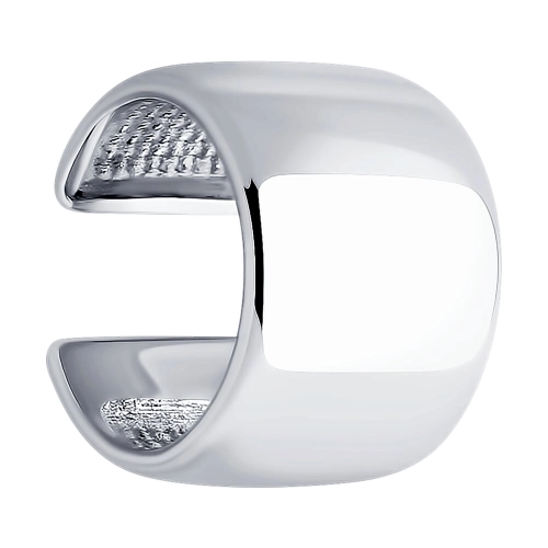 Моносерьга кафф из серебра 925 пробы