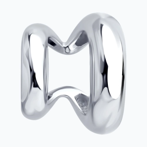 Моносерьга кафф из серебра 925 пробы