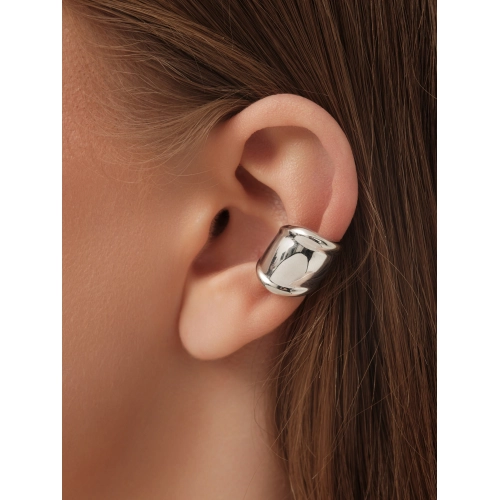 Моносерьга кафф из серебра 925 пробы