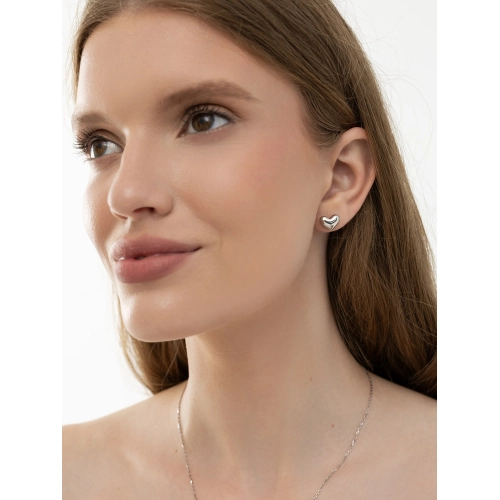 Серьги пусеты из серебра 925 пробы