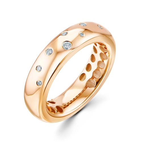 Кольцо из золота 585 пробы с бриллиантами