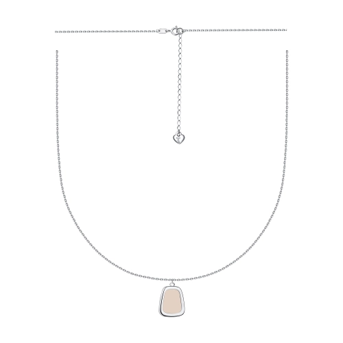 Колье из серебра 925 пробы с эмалью