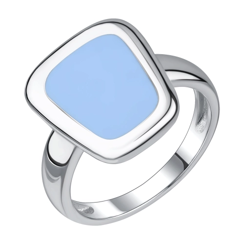 Кольцо из серебра 925 пробы с эмалью