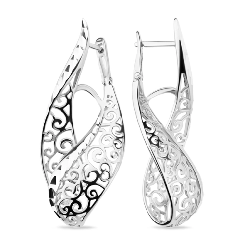 Серьги из серебра 925 пробы