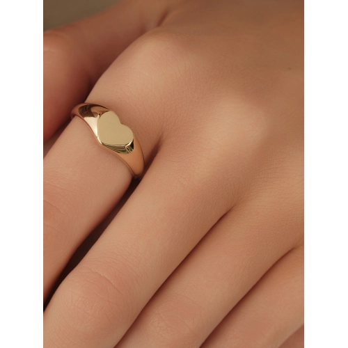 Кольцо (585 ж) печатка