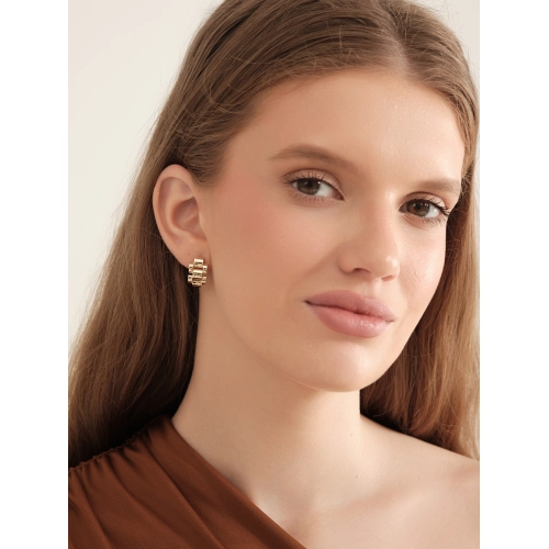 Серьги из желтого золота 585 пробы