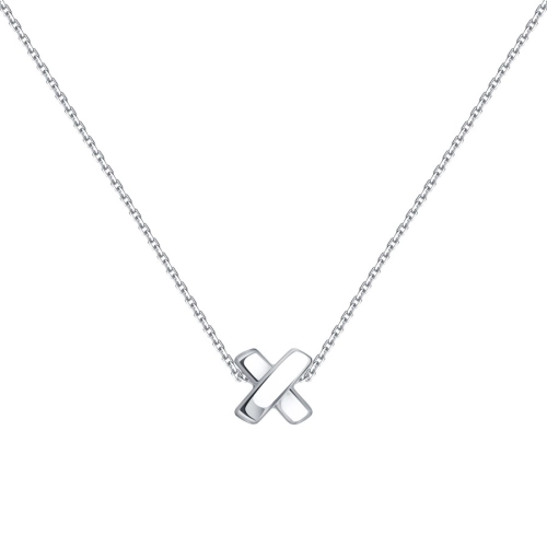 Колье из белого золота 585 пробы