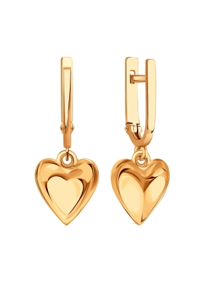 Серьги из золота 585 пробы