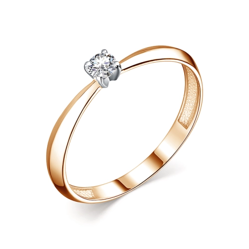 Кольцо из золота 585 пробы с бриллиантами