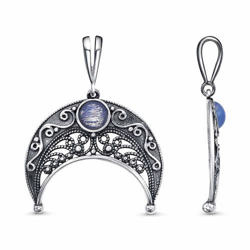 Подвеска (925) юв. стекло