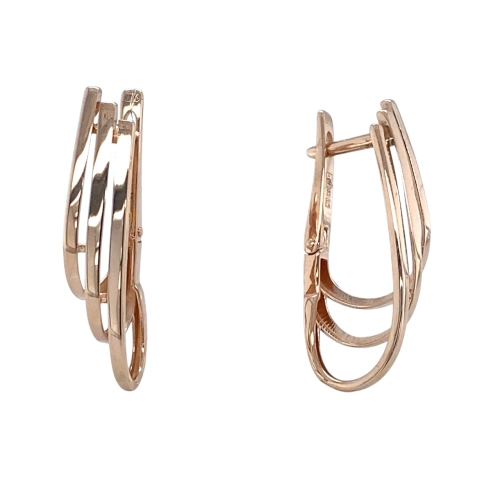 Серьги из золота 585 пробы