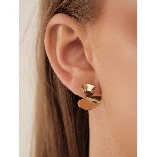 Серьги из желтого золота 585 пробы