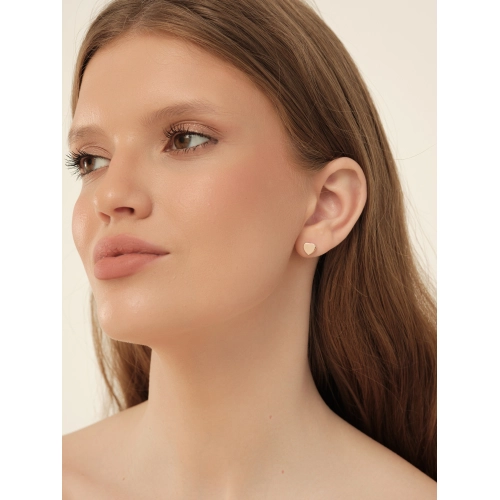 Серьги пусеты из золота 585 пробы