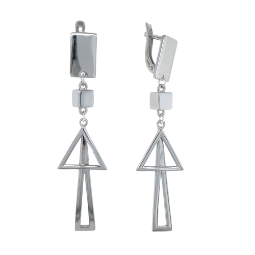 Серьги из серебра 925 пробы