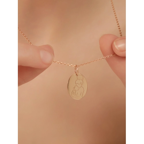 Подвеска из золота 585 пробы