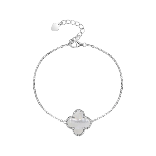 Браслет из серебра 925 пробы с перламутром