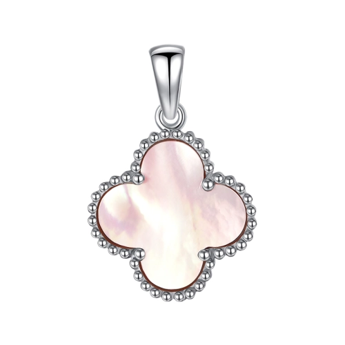 Подвеска из серебра 925 пробы с перламутром
