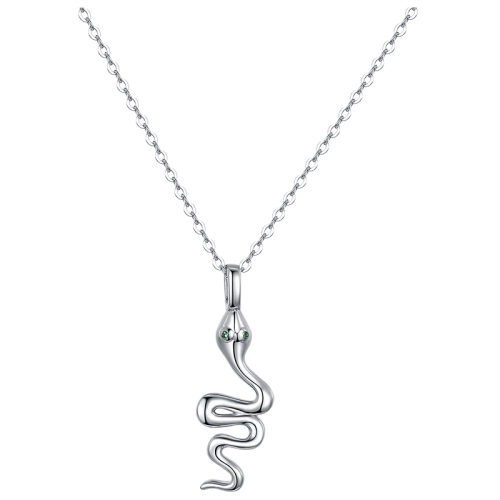 Колье из серебра 925 пробы с цирконами