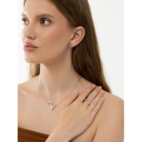 Серьги пусеты из серебра 925 пробы