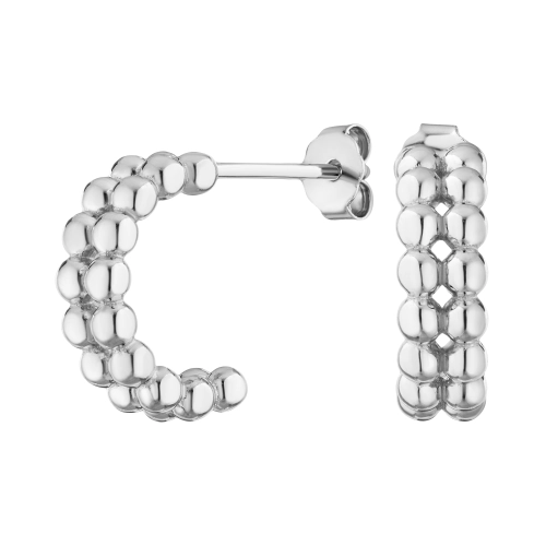 Серьги пусеты из серебра 925 пробы