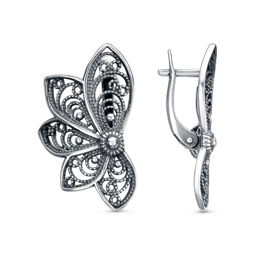 Серьги из серебра 925 пробы