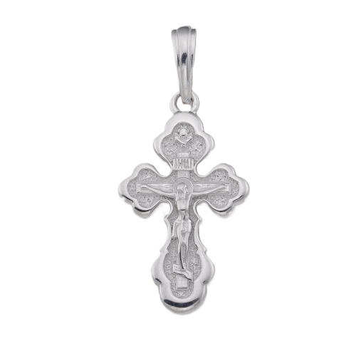 Подвеска Крест из серебра 925 пробы